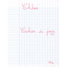 Cahier du jour (4)
