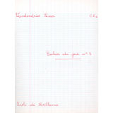 Cahier du jour n°3