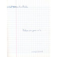Cahier du jour n°3