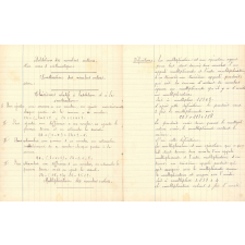 Cahier de mathématiques