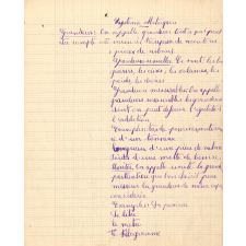 Cahier de mathématiques