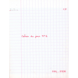 Cahier du jour n°5