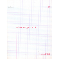 Cahier du jour n°5