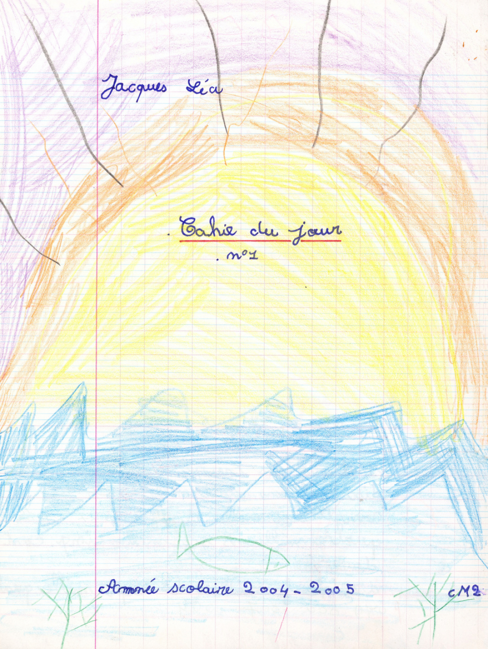Cahier du jour n°1