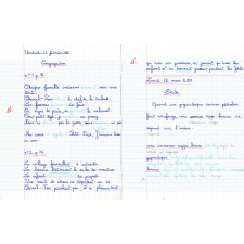 Cahier du jour n°3