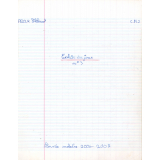 Cahier du jour n°3