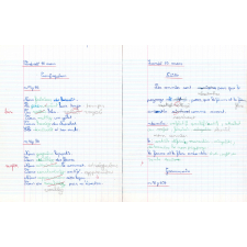 Cahier du jour n°3