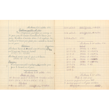 Cahier de calcul