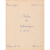Cahier de Mathématiques I Géométrie