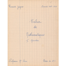 Cahier de Mathématiques I Géométrie