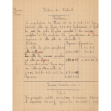 Cahier de calcul