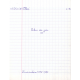 Cahier du jour (3)
