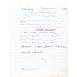 Cahier du jour