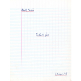 Cahier du jour (3)