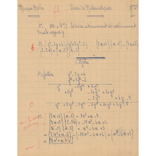 Devoir de mathématiques