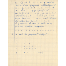 Devoir de mathématiques