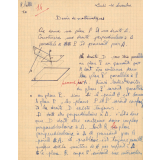 Devoir de mathématiques