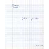 Cahier du jour 3ème