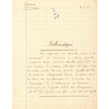 Mathématiques