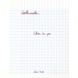 Cahier du jour