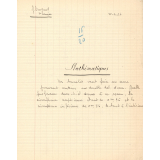 Mathématiques