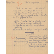 Devoir de mathématiques