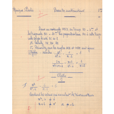 Devoir de mathématiques