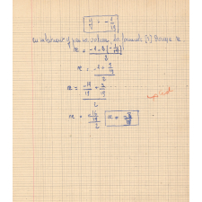 Devoir de mathématiques