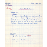 Devoir d'arithmétique