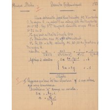 Devoir de mathématiques