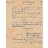 Devoir de mathématiques