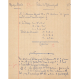 Devoir de mathématiques