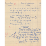 Devoir de mathématiques