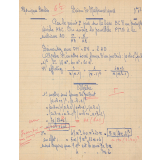 Devoir de mathématiques