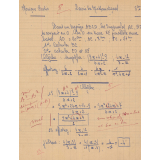 Devoir de mathématiques