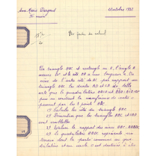 Evaluation mathématiques