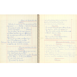 Cahier d'exercices de mathématiques