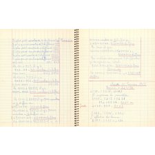 Cahier d'exercices de mathématiques