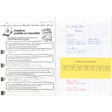 Cahier de mathématiques