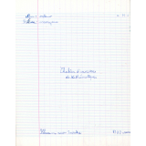 Cahier d'exercices de mathématiques