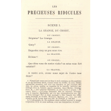 Les Précieuses ridicules. Comédie. 