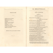Théâtre classique. Contenant Le Cid, Horace, Cinna, Polyeucte de P. Corneille, Le Misanthrope de Molière, Britannicus, Esther, Athalie de J. Racine, Mérope de Voltaire.