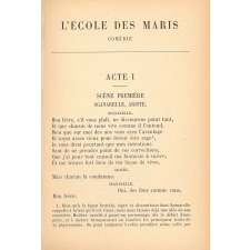 Théâtre choisi de Molière. Édition publiée conformément au texte de l'édition des Grands Écrivains de la France. 