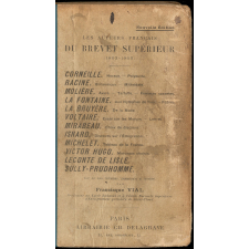 Les auteurs français du brevet supérieur (1903-1906).