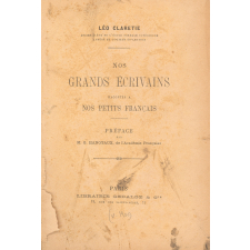 Nos grands écrivains racontés à nos petits français.
