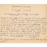 Devoirs et corrigés de Français. 