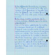 Exercices de français : explications de textes. 