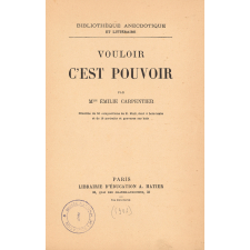 Vouloir c'est pouvoir.