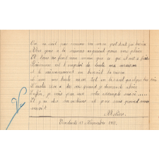 Cahier de récitations et chants. 