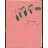 Cahier de récitations et de chants. 